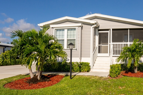 front yard of house